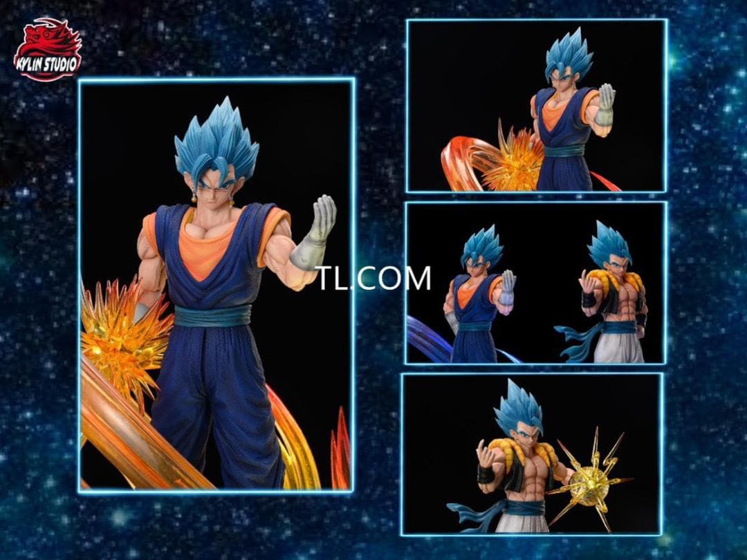 新品未開封『ドラコンボール』 ゴジータ、ベジット　ガレージキット スタチュー