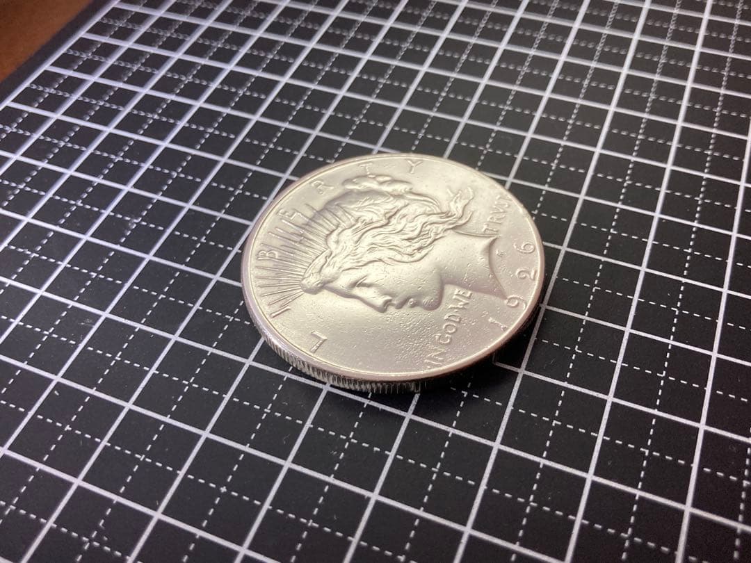 【アメリカ】ピースダラー1ドル銀貨(1926年)