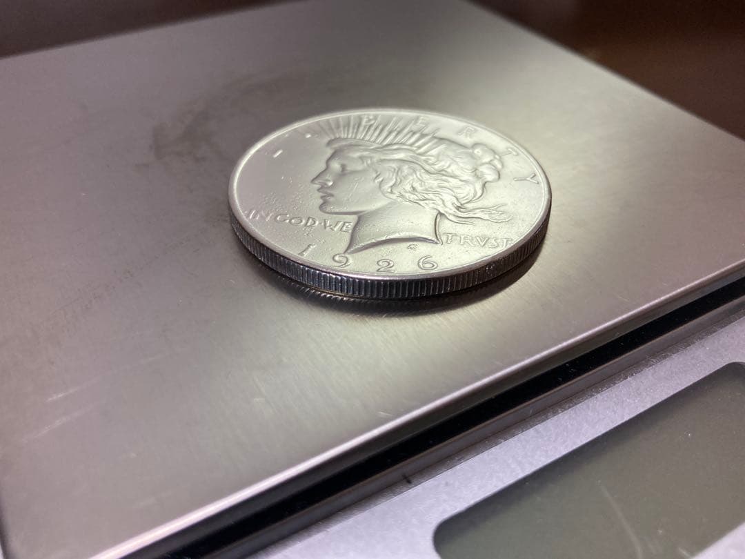 【アメリカ】ピースダラー1ドル銀貨(1926年)