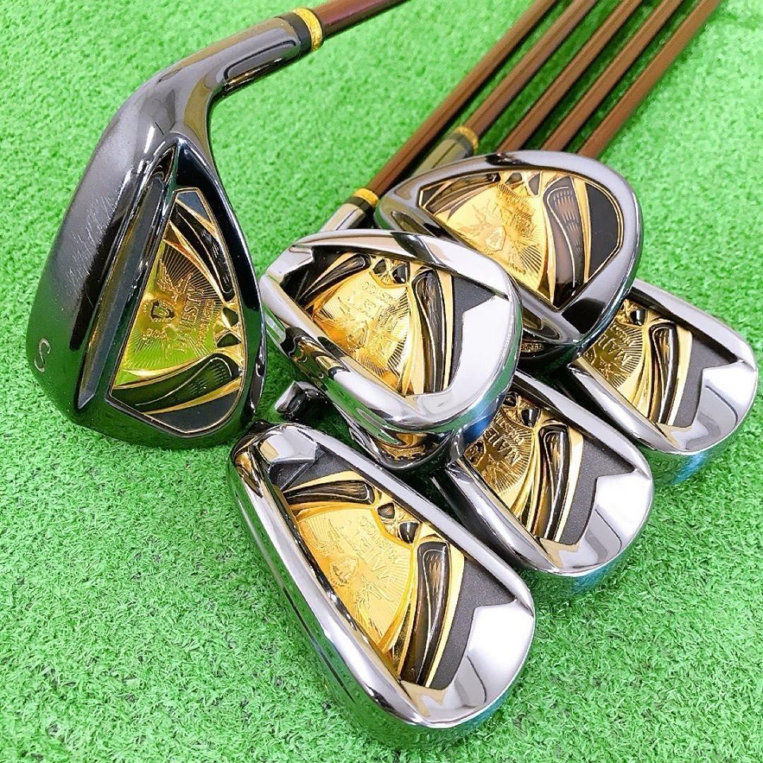テ11★マジェスティプレステジオ11 6本アイアンセット R2 LV740 金