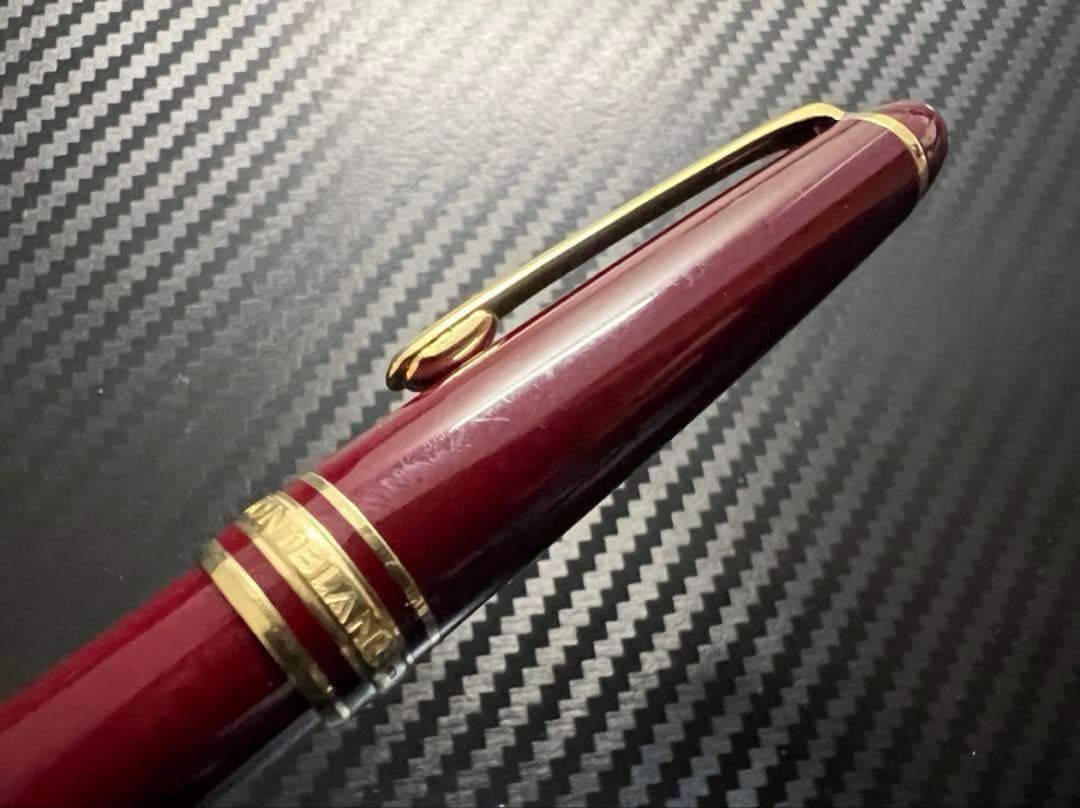 モンブラン 万年筆 144 ボルドー 全金 EF