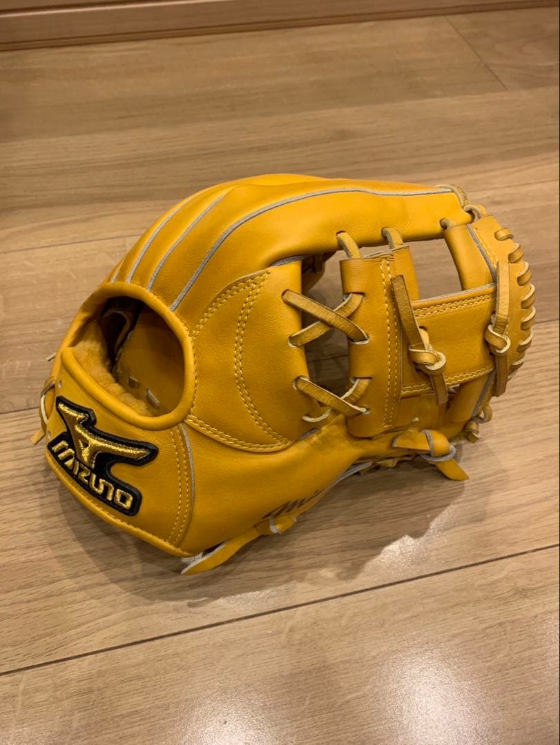 (美品)ミズノプロ　硬式　内野手用グローブ