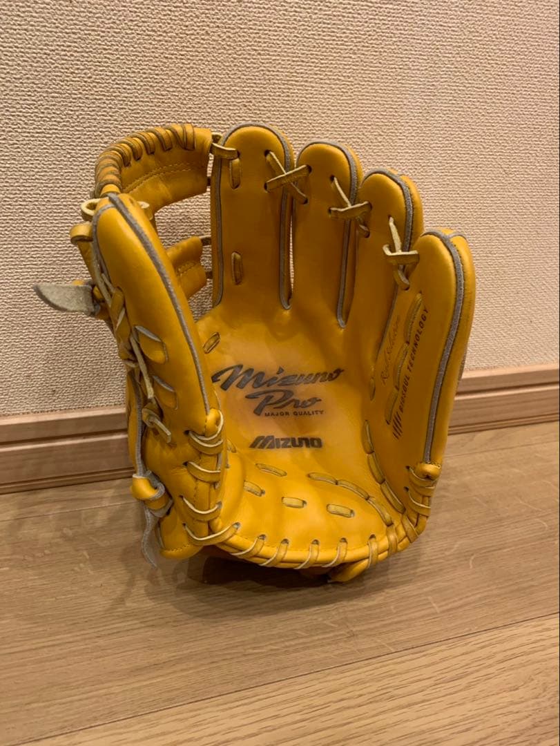 (美品)ミズノプロ　硬式　内野手用グローブ