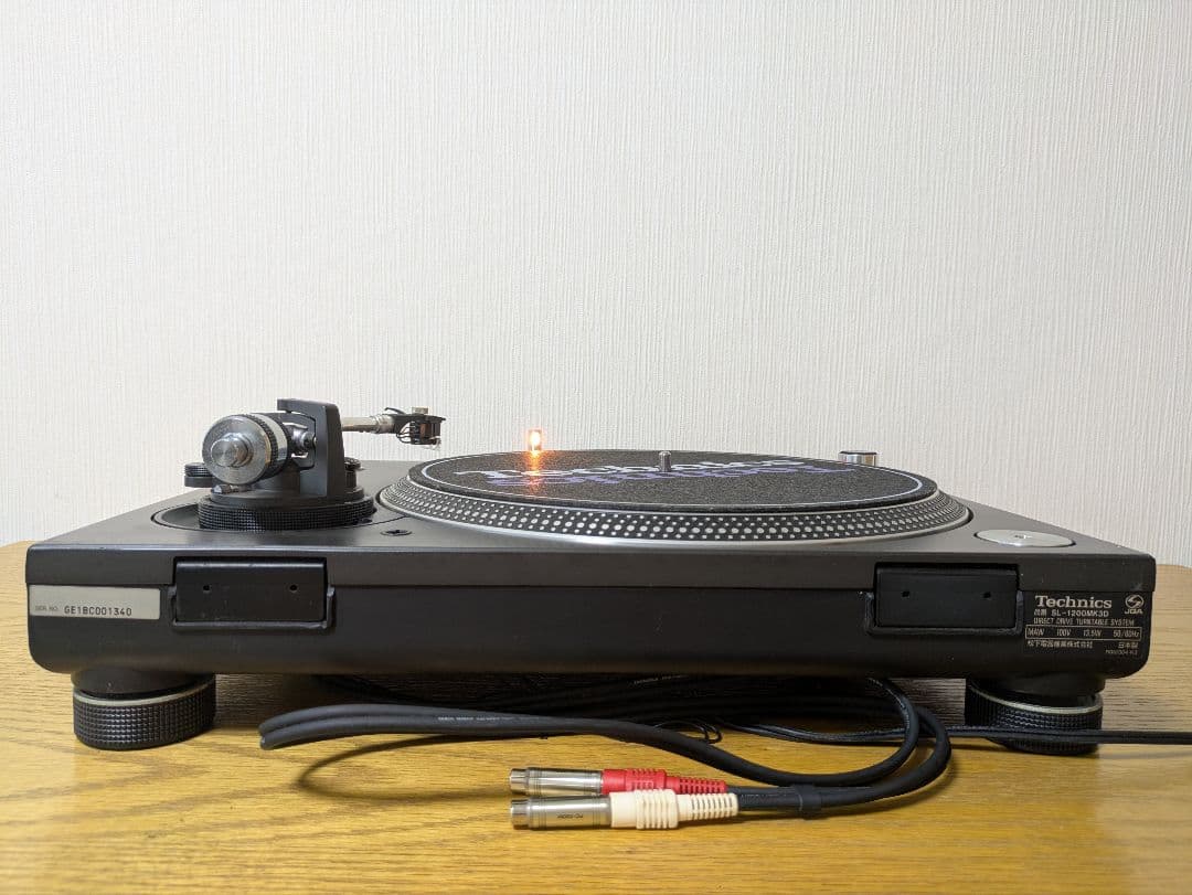 Technics テクニクス SL-1200 MK3D ブラック ターンテーブル