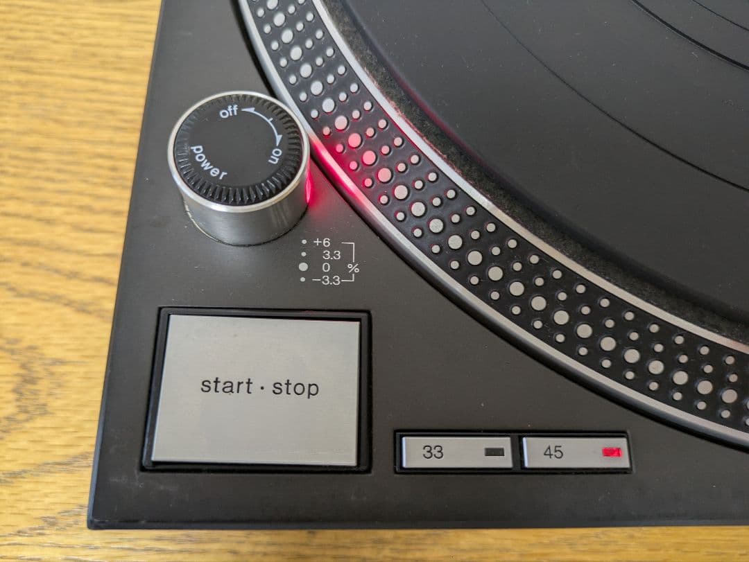 Technics テクニクス SL-1200 MK3D ブラック ターンテーブル