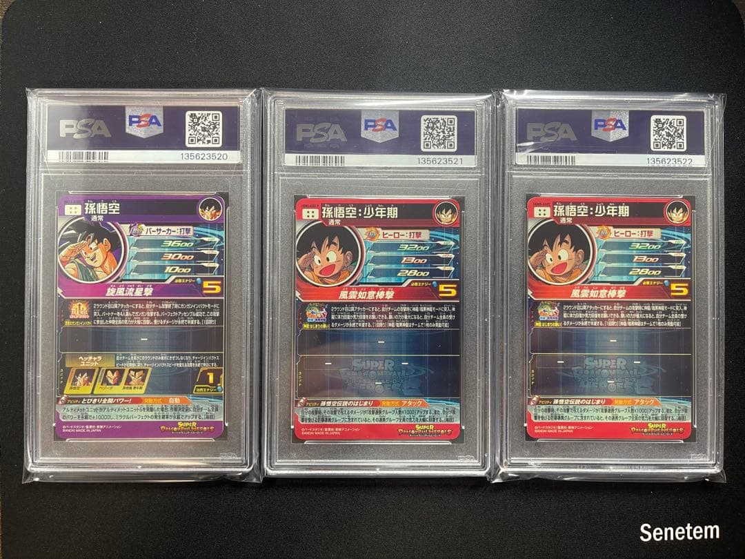 bm11-asec ugm5-asecp asec psa10 3連番