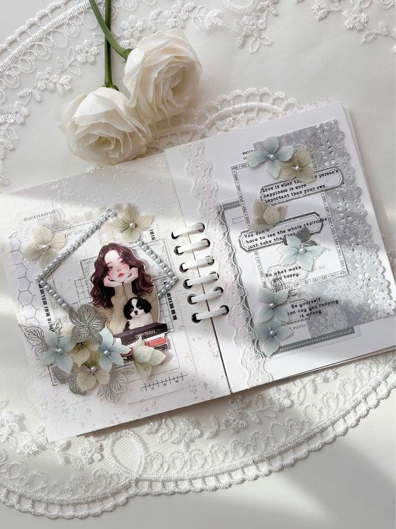 コラージュ素材　紙もの　素材紙　【1752】