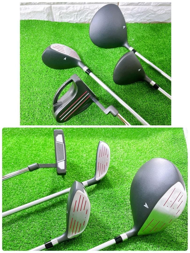 レフティ レディース ゴルフクラブ8本セット 未使用キャディバッグ キャロウェイ