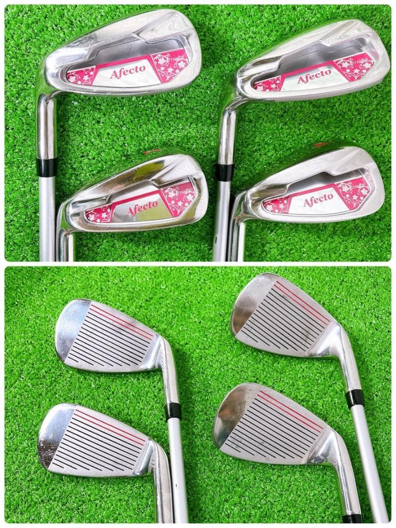 レフティ レディース ゴルフクラブ8本セット 未使用キャディバッグ キャロウェイ