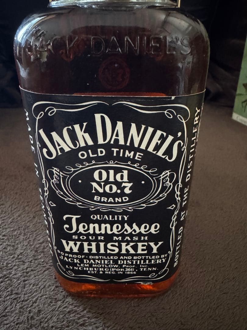 古酒　ジャックダニエル　1979 税関スタンプ　未開栓　ウイスキー