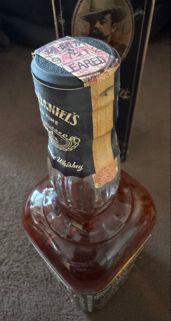 古酒　ジャックダニエル　1979 税関スタンプ　未開栓　ウイスキー