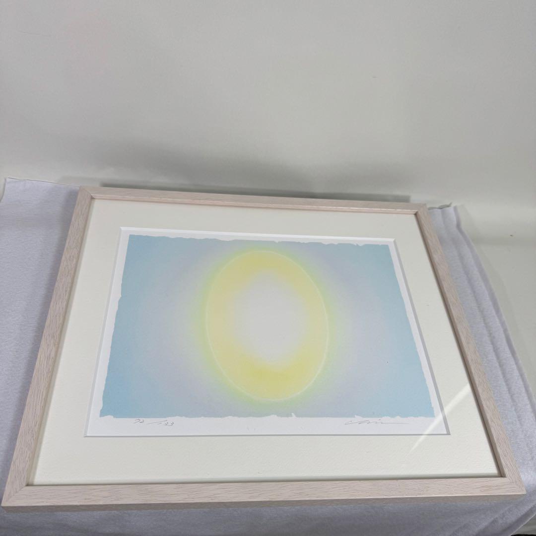 ChieArt 　直筆サイン入り版画「碧の記憶」　完売品　133枚限定