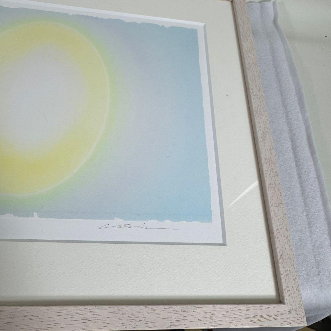 ChieArt 　直筆サイン入り版画「碧の記憶」　完売品　133枚限定