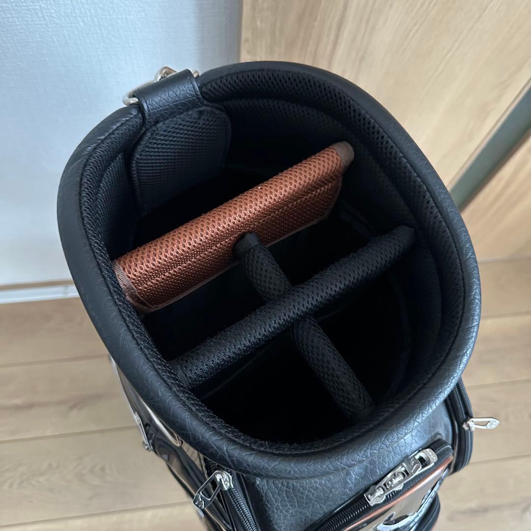 adabat アダバット キャディバッグ 9.5型 ブラック ABC-403