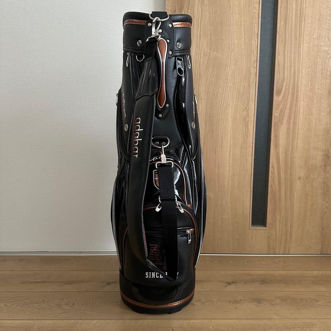 adabat アダバット キャディバッグ 9.5型 ブラック ABC-403