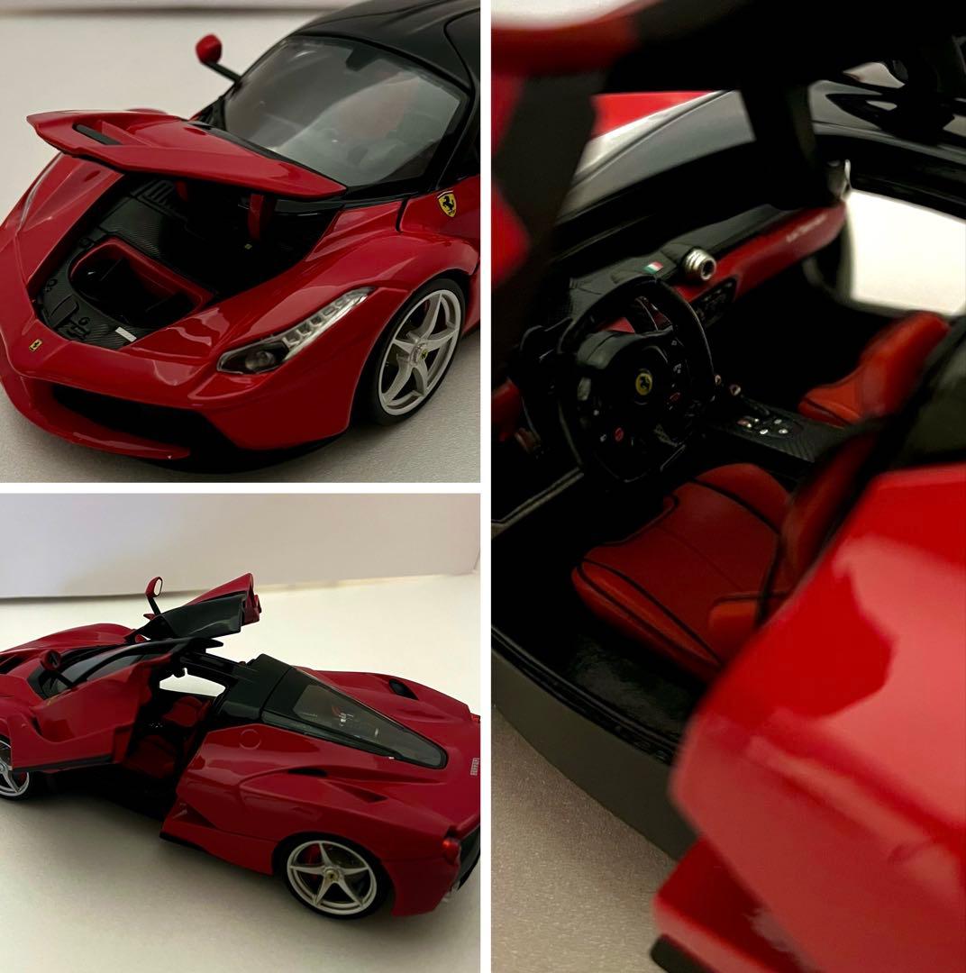ブラーゴ1/18ラ・フェラーリ（レッド）「フェラーリシグネイチャーシリーズ」