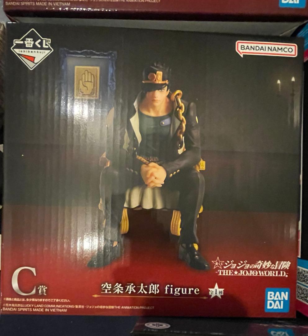 ジョジョ　一番くじ　フィギュア5個+ピンズコレクション3個+下位賞25個セット