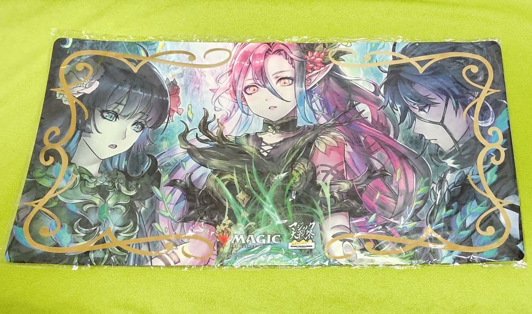 【マジック大戦祭】ラノワールのエルフ 箔押し プレイマット