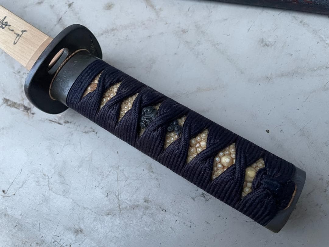 ★状態〇★ 竹光 模造刀 昭和レトロ [ 鍔 柄 が希少品 ] 古美術品 置物