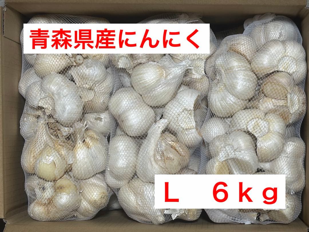 青森県産にんにく　Ｌ　１０ｋｇ