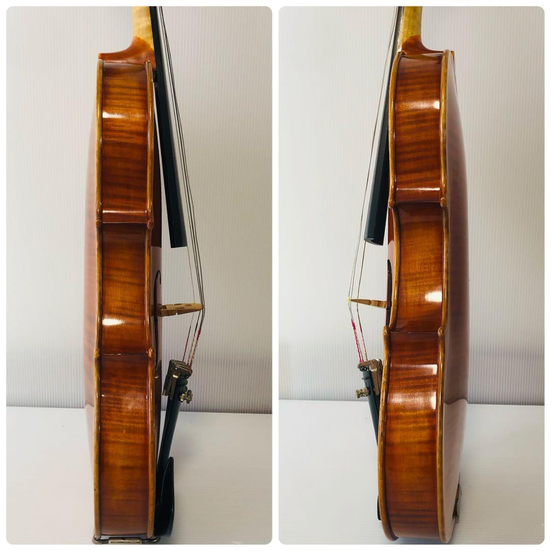 良品 SUZUKI 550 4/4 虎杢 バイオリン SUGITO 弦楽器 入門