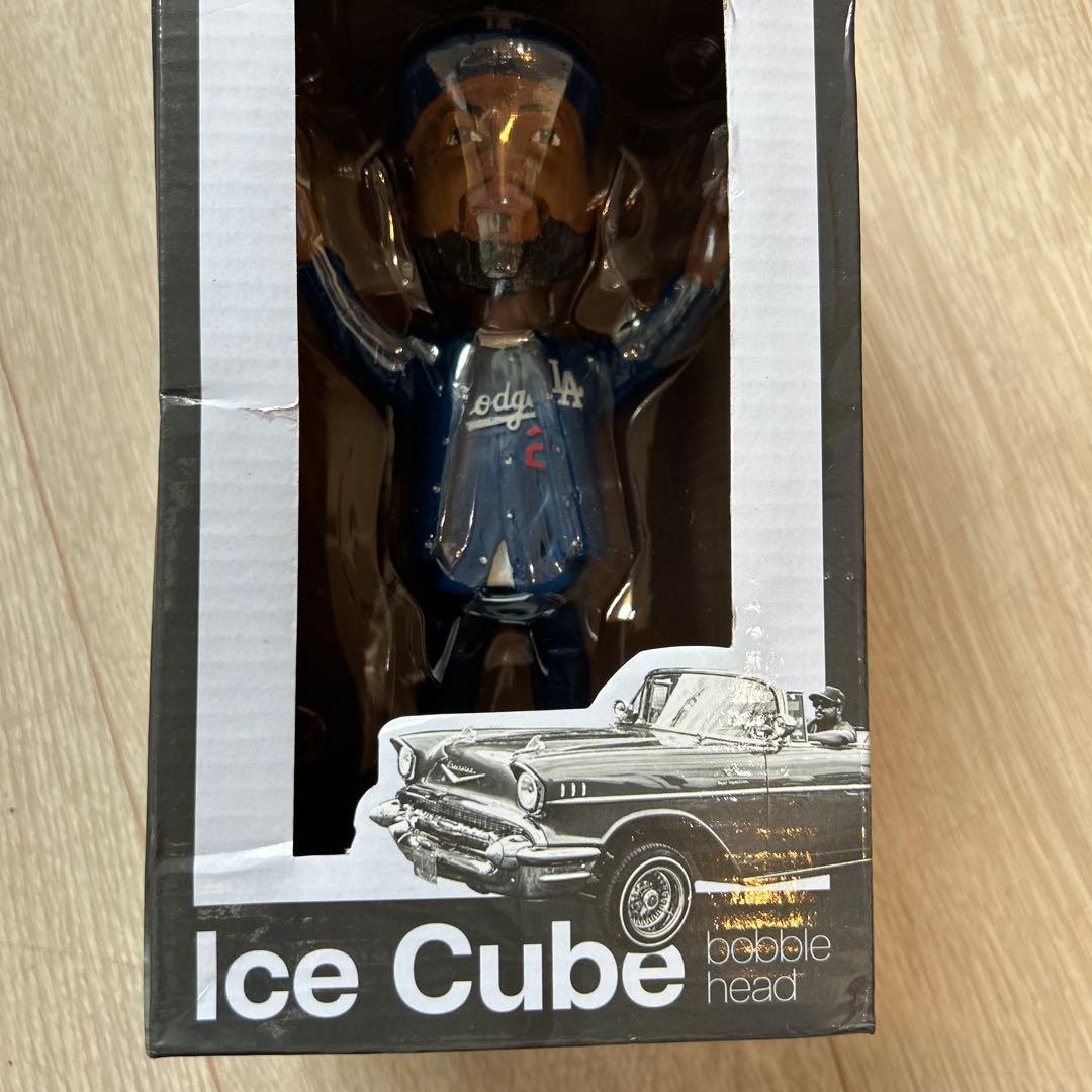 Dodgers Ice Cube ボブルヘッド