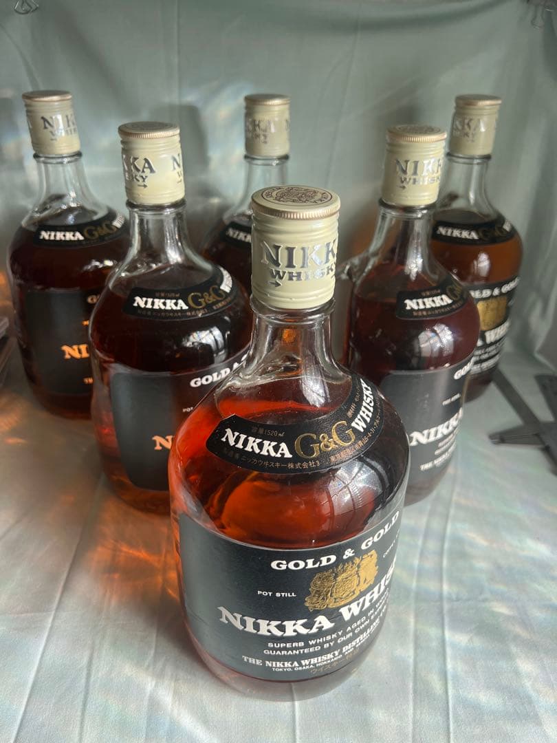 【B】そのうちの2本 古酒ニッカ NIKKA 1520ml特級