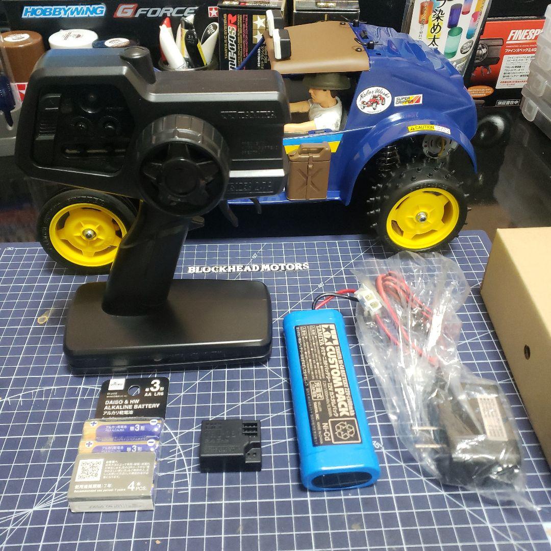 タミヤ DT02 ホリデーバギー、 1/10　全部セット　即走行可能　メカレス可