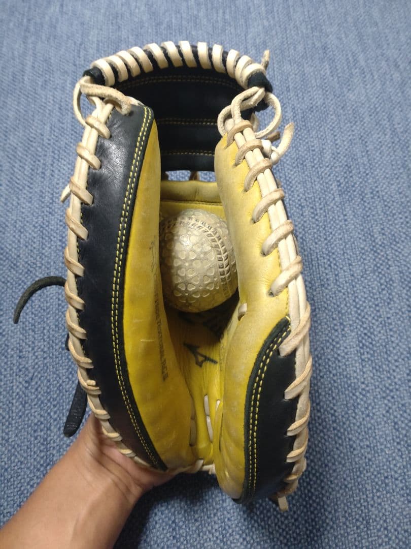 ミズノ　少年軟式　キャッチャーミット