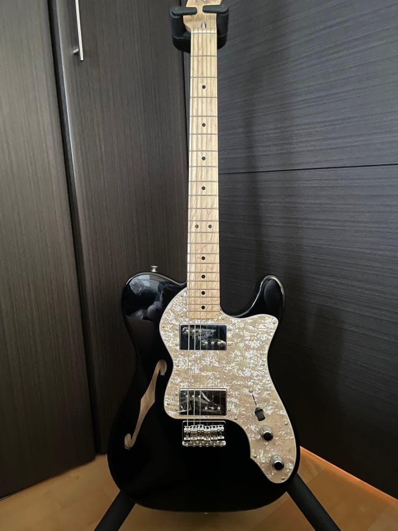 【9/23迄限定値下】Fender テレキャスターシンライン（黒）