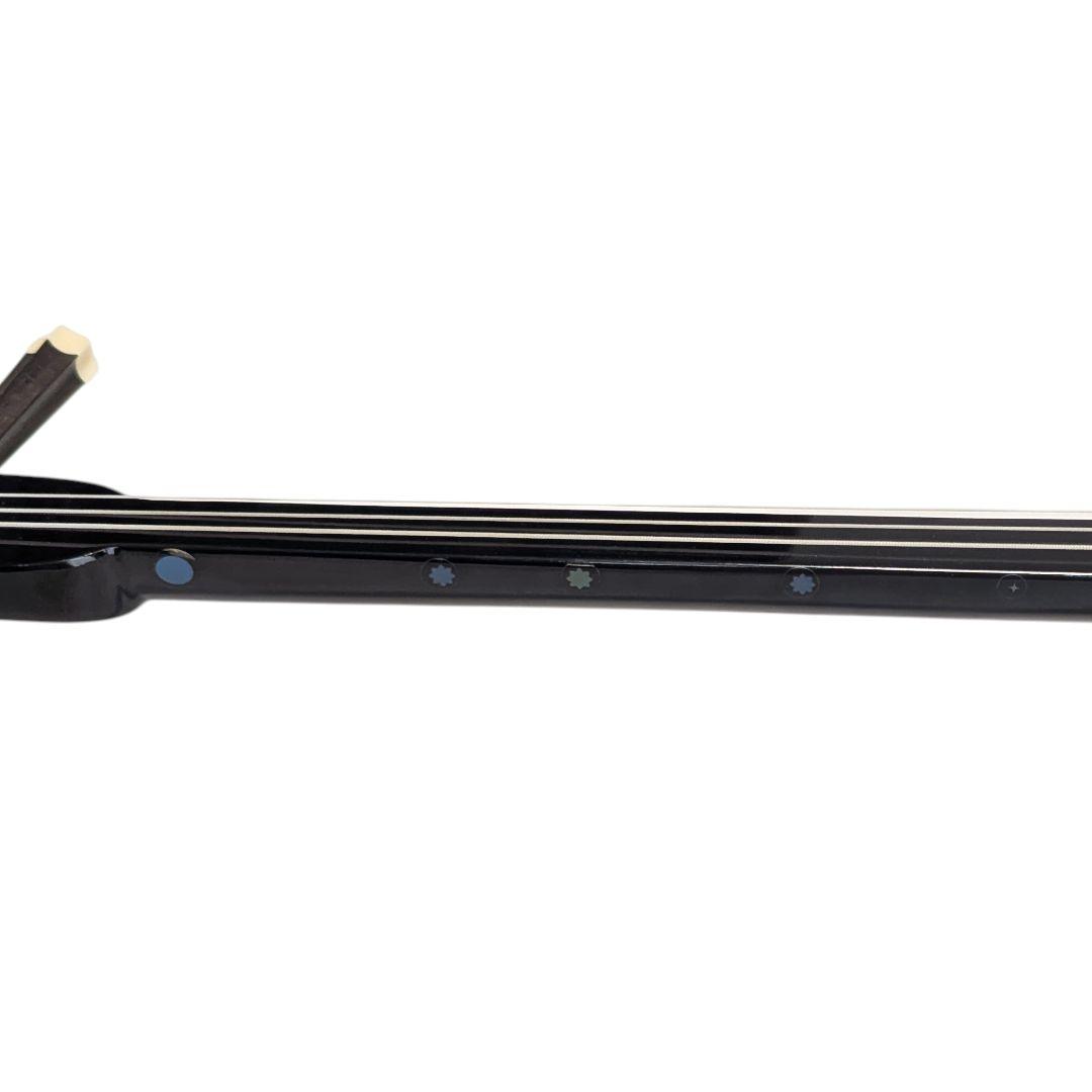 【美品】沖縄三線　三線　人工皮　ケース付き　初心者　入門セット