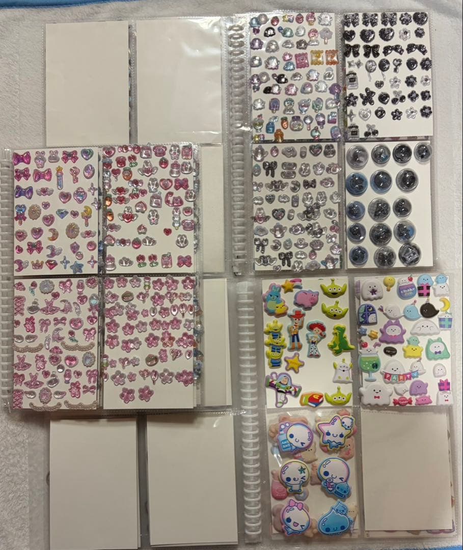 シール帳　完成品　Ａ4サイズ　ボンボンドロップシール　シール