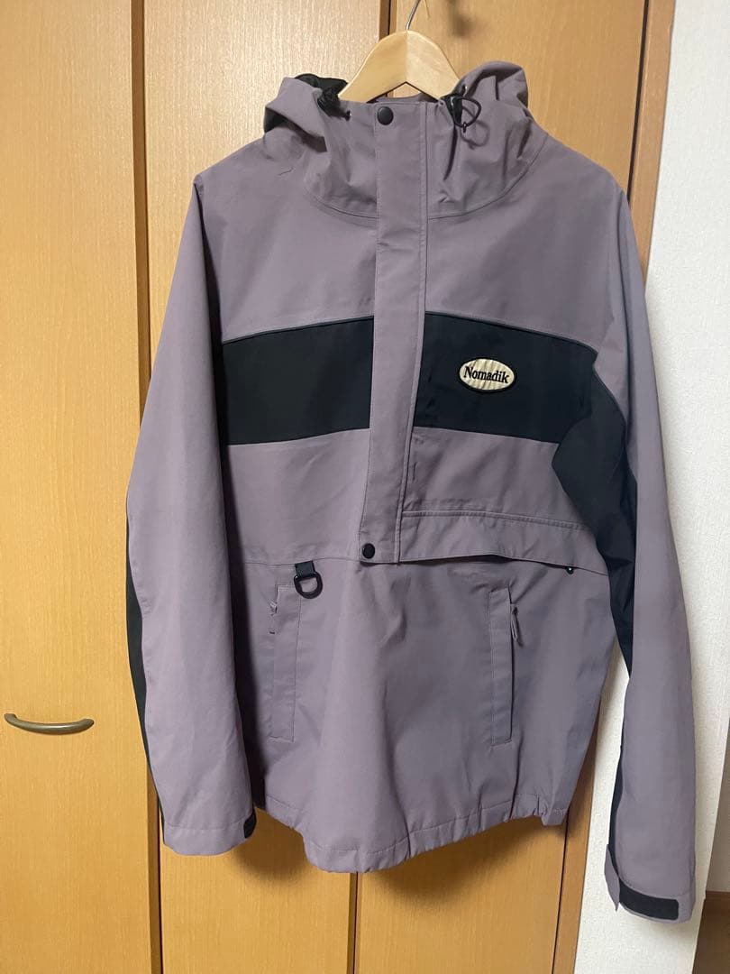 NOMADIK アノラックジャケット L パープル/ブラック