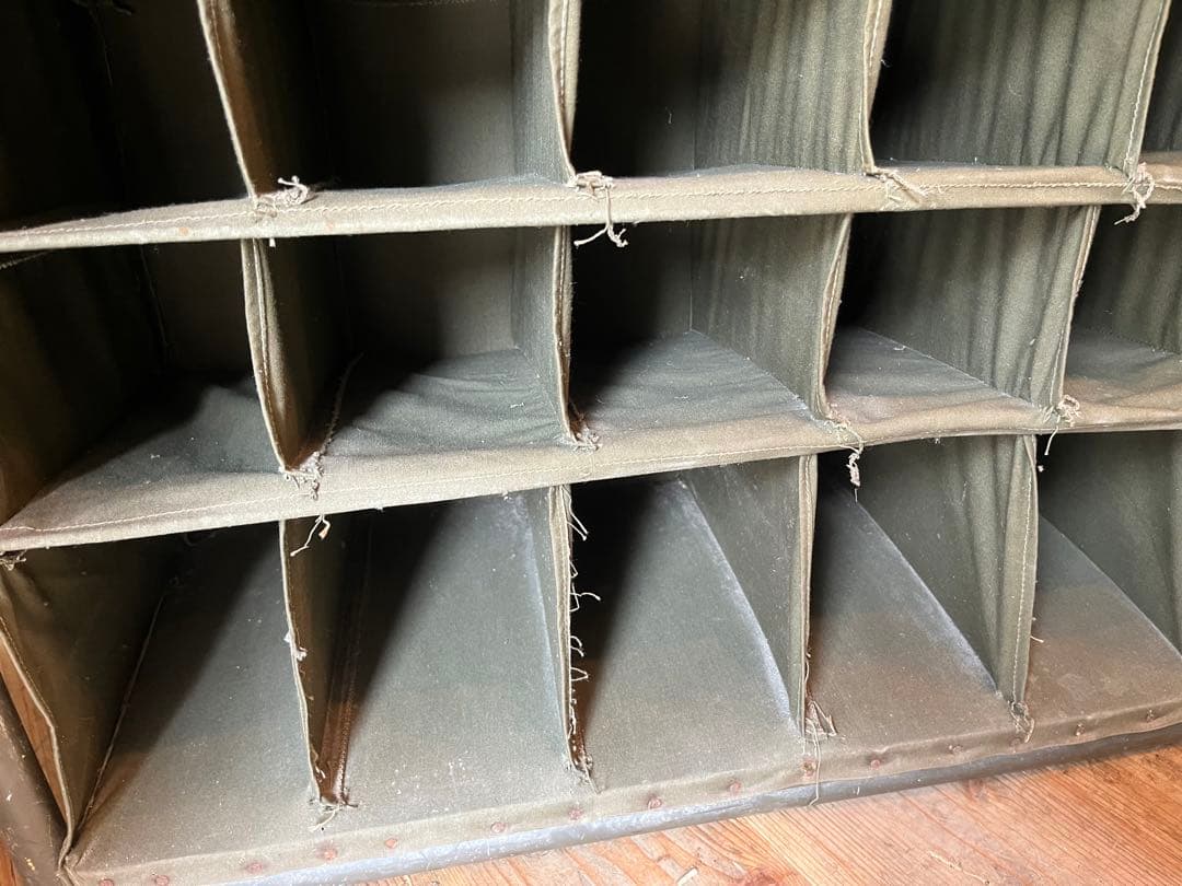 希少 米軍 自衛隊 ミリタリー 当時物 アンティーク ビンテージ 多収納 UL