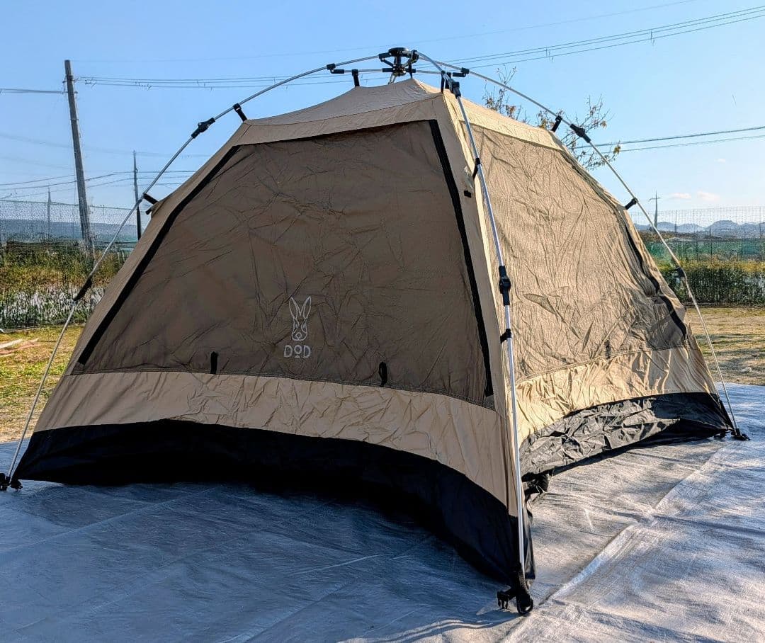 DOD コット100%生地(M) ワンタッチカンガルーテント