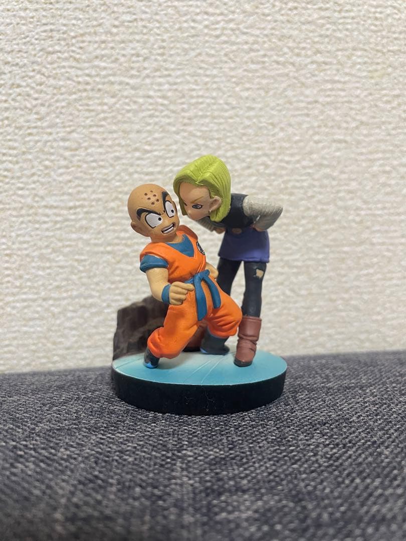 ドラカプ クリリンと18号 フィギュア