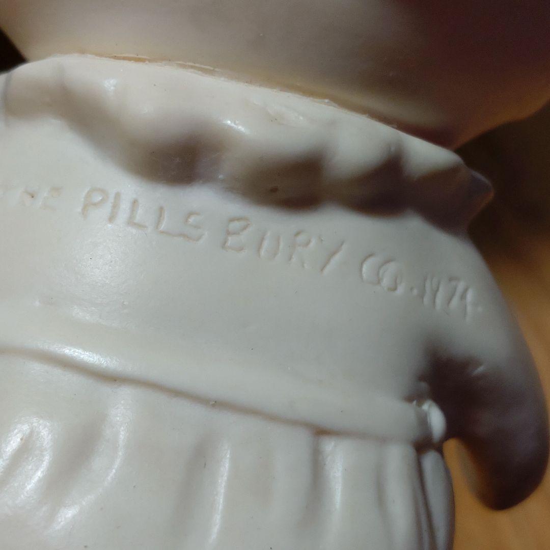 70s☆pillsburyドゥボーイ2体セットソフビ人形キャラクター企業物