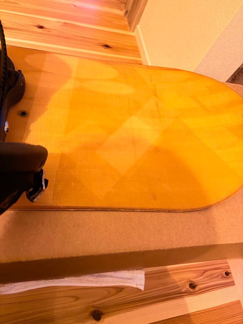 希少ウッド調】BURTON charger 143cm / P1.MD セット