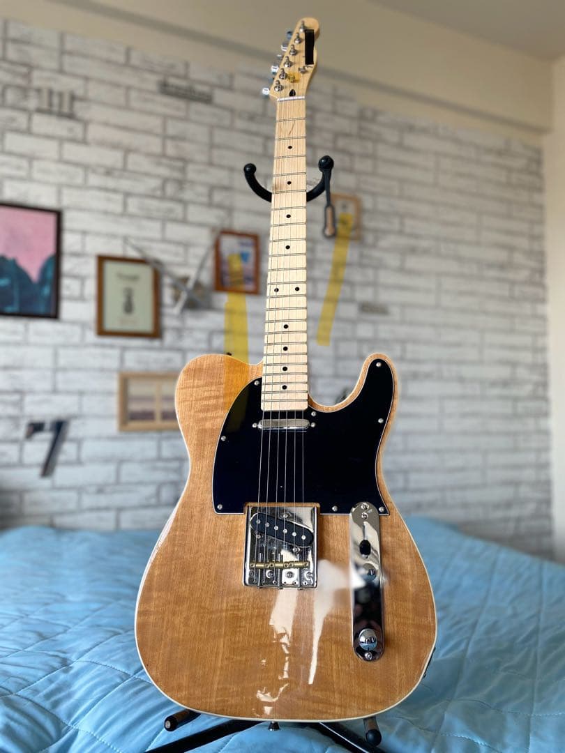 【最終値下げ】テレキャスタータイプ エレキギター ナチュラル