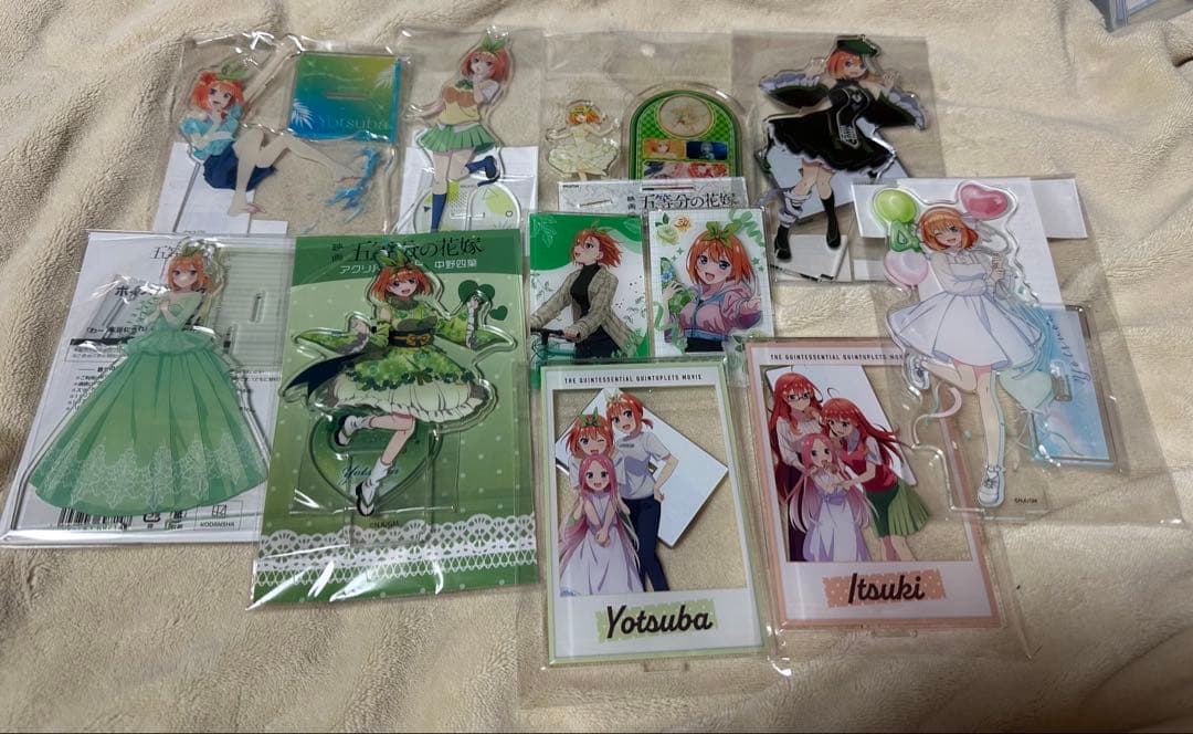 五等分の花嫁 中野四葉 アクリルスタンド まとめ売り