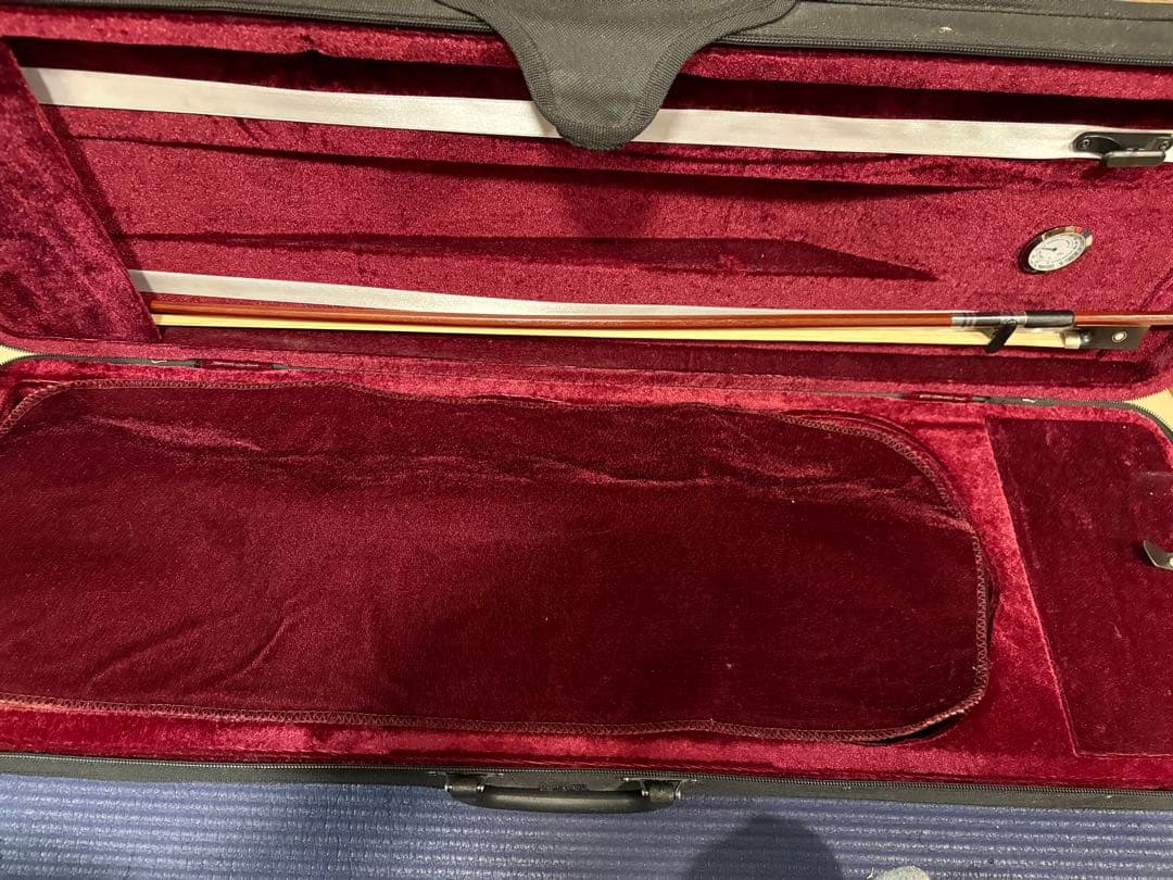 バイオリン ノーラベル 4/4サイズ 虎杢 一枚板