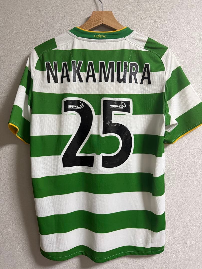 セルティック 中村俊輔 ゲームシャツ ユニフォーム