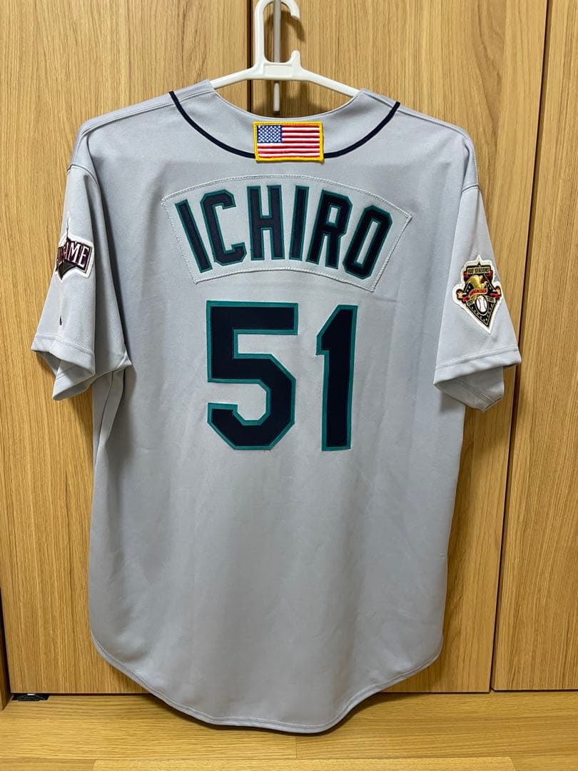 2001ルーキーイヤー　イチロー 51 シアトル・マリナーズ ユニフォーム