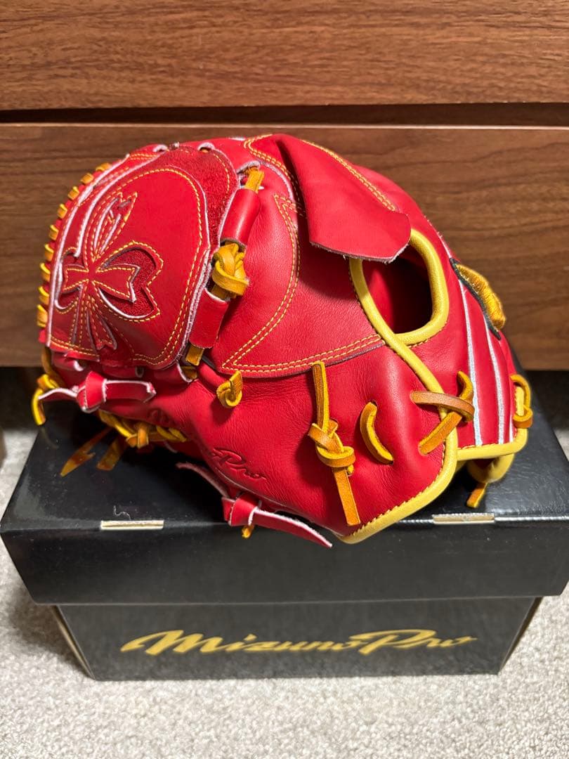 新品未使用　ミズノプロ　軟式左投　スピードレボ　高橋宏斗モデル