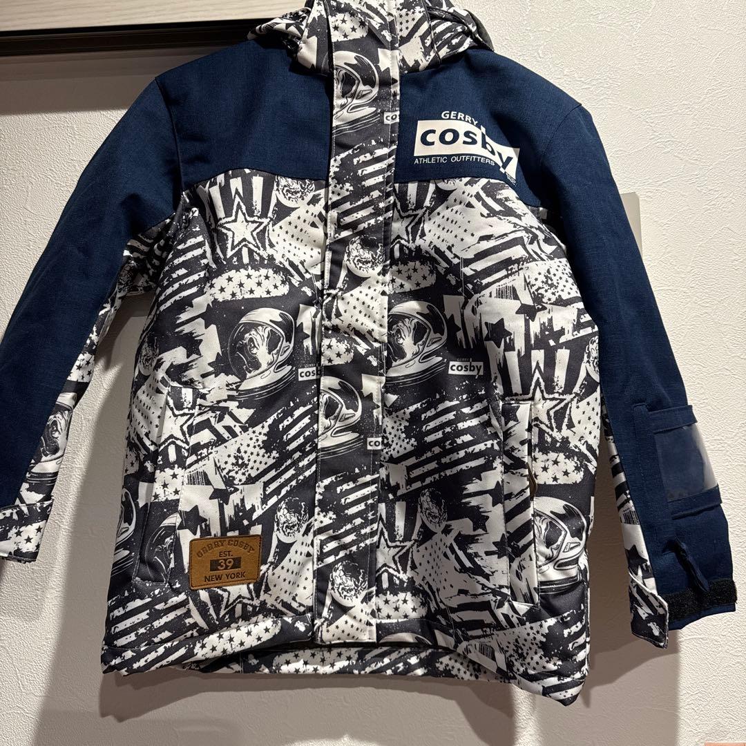 cosby 子供用 スキーウェア ブラック　ネイビー 130