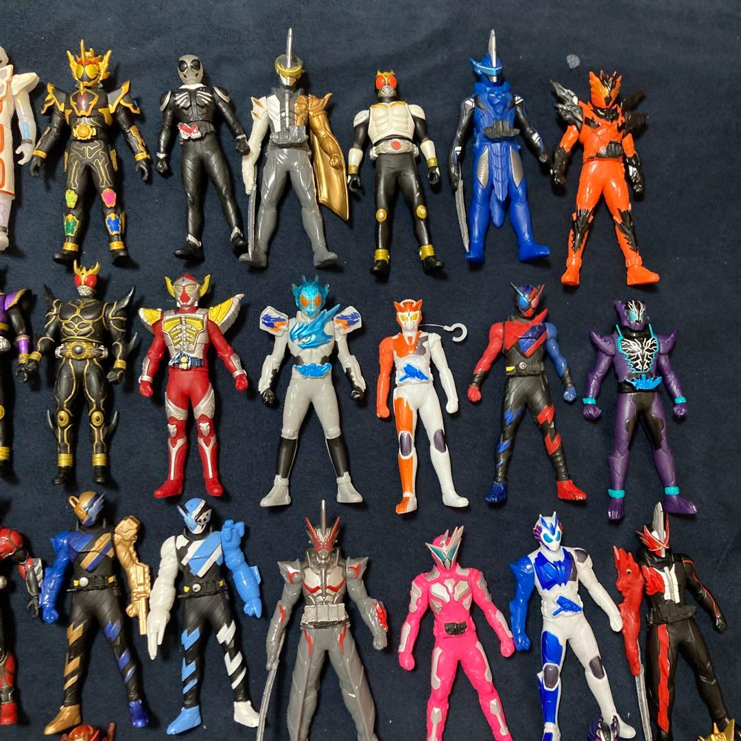 仮面ライダー フィギュア ソフビ 人形 大セット