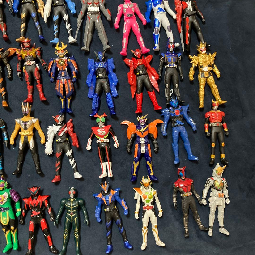 仮面ライダー フィギュア ソフビ 人形 大セット
