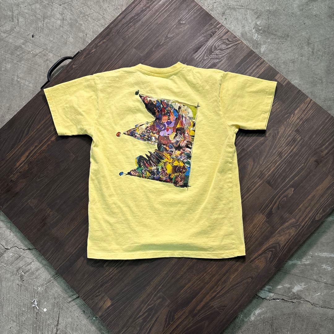 8SM1 King Gnu キングヌー　ceremony Tシャツ　黄色　古着