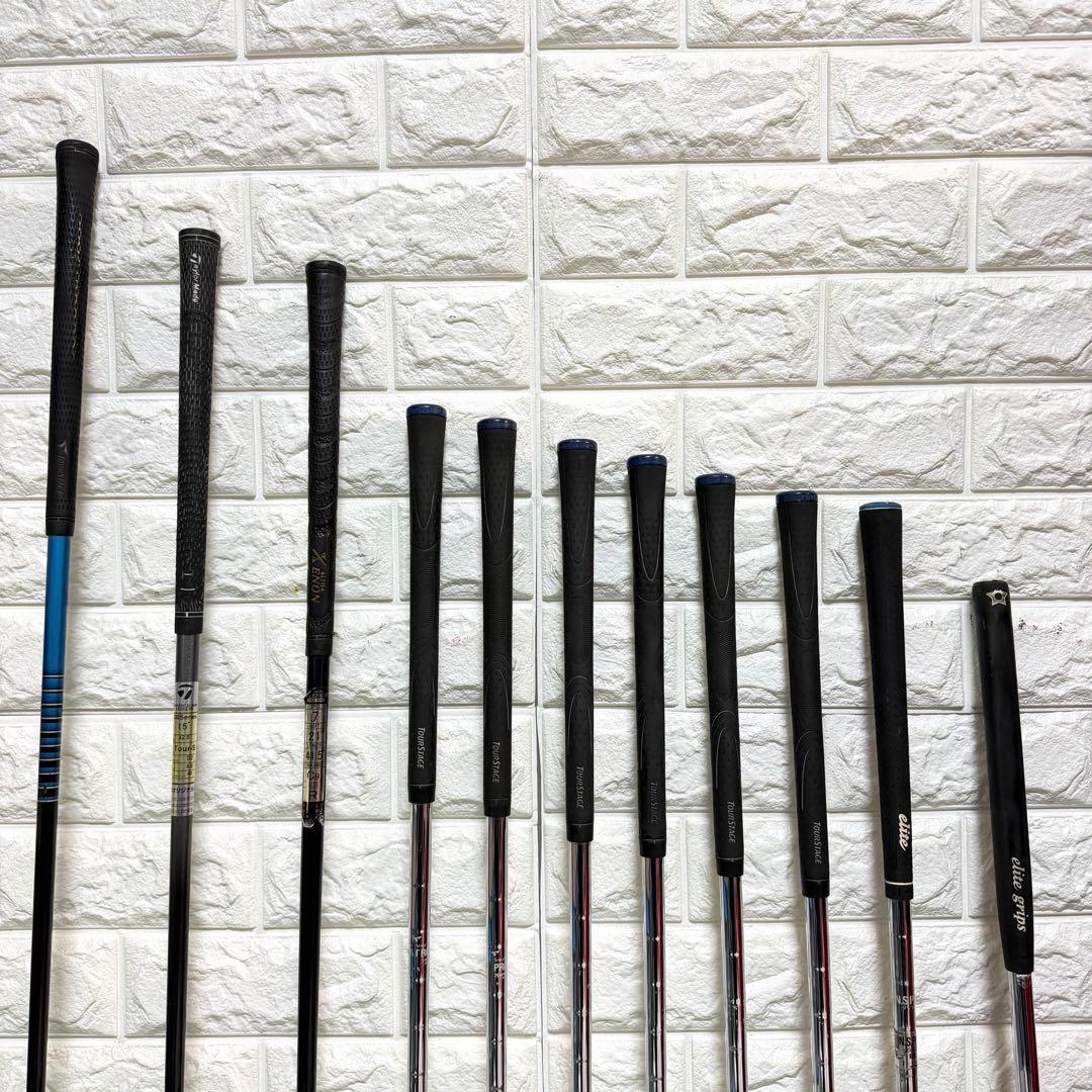 ゴルフセット　初心者応援　ツアーステージ　ラウンド仕様　メンズ　右打ち　すぐ使用