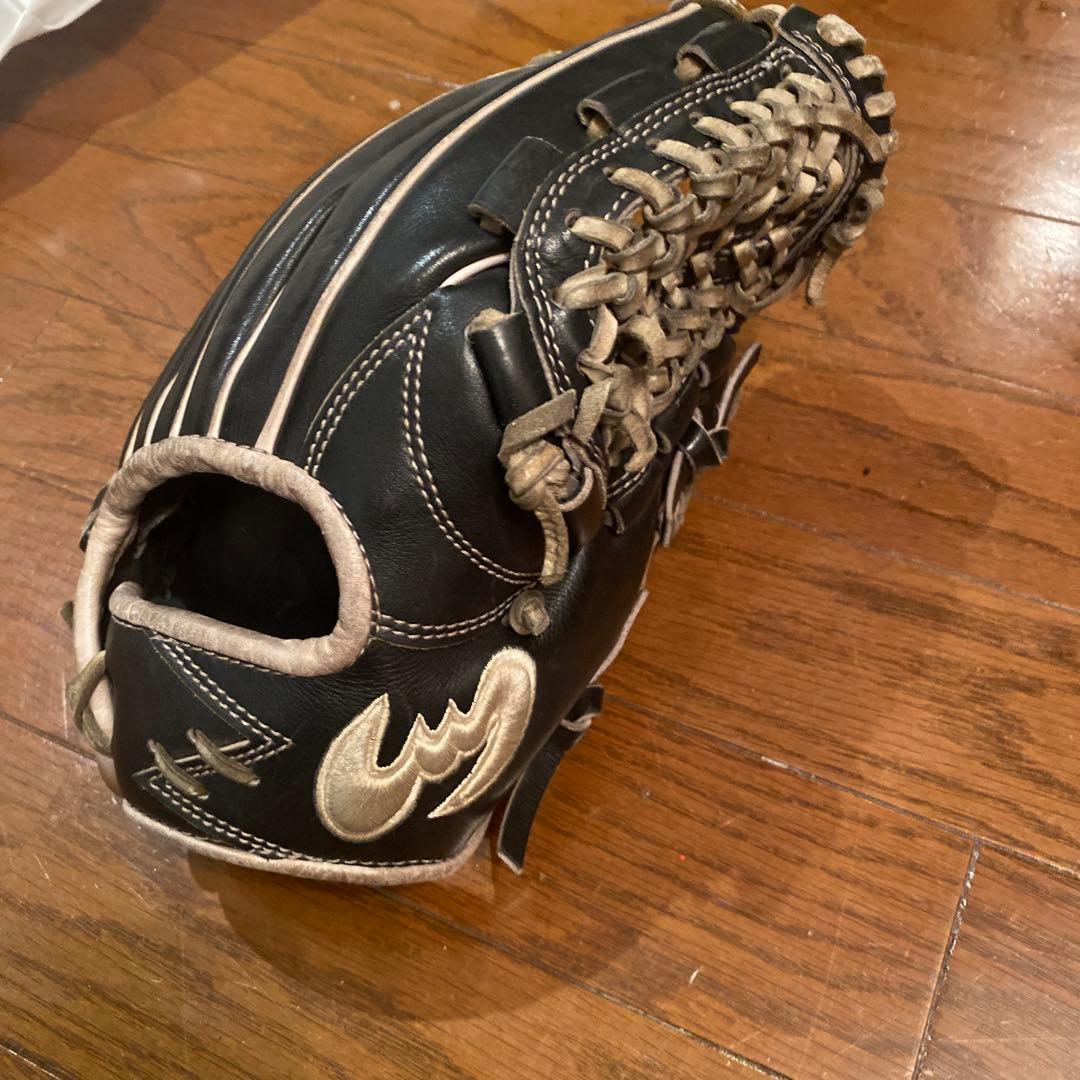 ジームス zeems 軟式 野球グローブ 黒